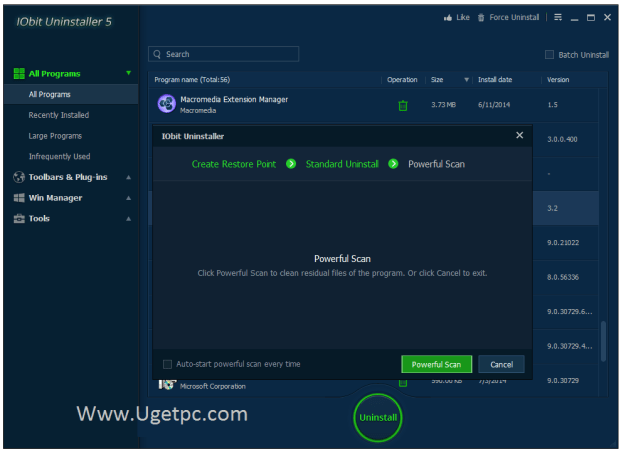 unistall iobit startup manager